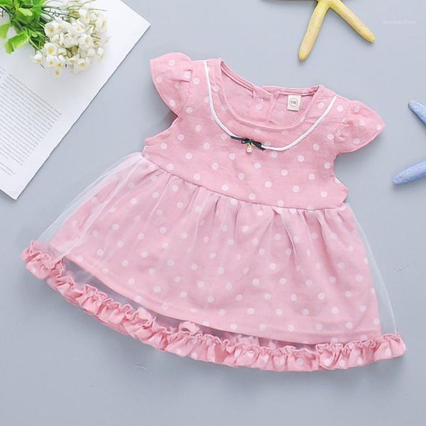 girl's dresses toddler baby kids girls fashion polyester polka dot print princess dress mesh stitching short sleeve o-neck dress#p451, Red;yellow
girl's dresses toddler baby kids girls fashion polyester polka dot print princess dress mesh stitching short sleeve o-neck dress#p451, Red;yellow