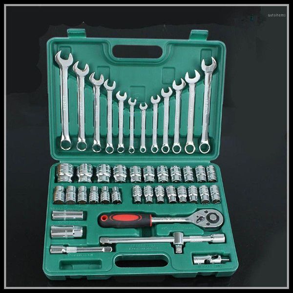 44pcs socket ratchet car repair tool case precision sleeve universal joint hardware kit auto repairing hand wrench tool set1
44pcs socket ratchet car repair tool case precision sleeve universal joint hardware kit auto repairing hand wrench tool set1