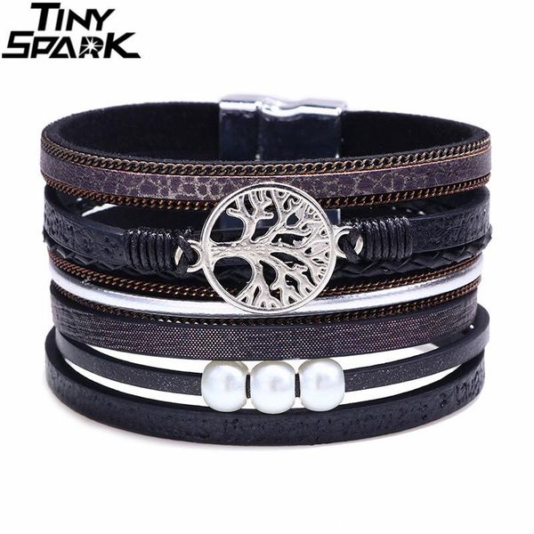 hip hop vintage multilayer bracelet beads tree lettering charm pu leather bracelets 2020 women streetwear bracelet homme jewelry, Golden;silver
hip hop vintage multilayer bracelet beads tree lettering charm pu leather bracelets 2020 women streetwear bracelet homme jewelry, Golden;silver