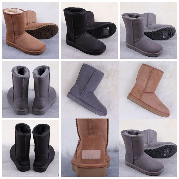 2020 australian snow boots women's winter warm and waterproof sheepskin wool integrated short tube women's shoes short boots, Black
2020 australian snow boots women's winter warm and waterproof sheepskin wool integrated short tube women's shoes short boots, Black