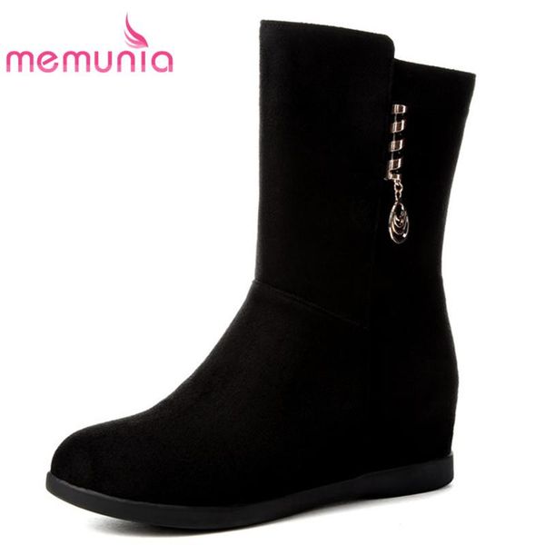 boots memunia 2021 ankle for women punk metal decoration fashion med heels round toe winter big size 33-43, Black
boots memunia 2021 ankle for women punk metal decoration fashion med heels round toe winter big size 33-43, Black