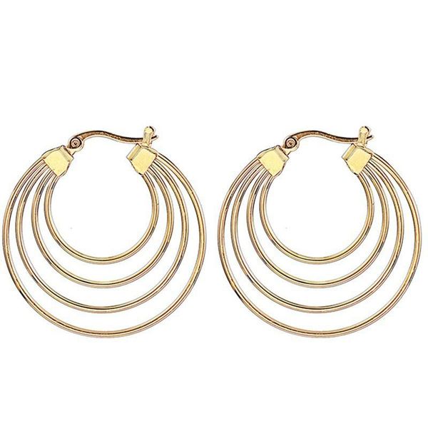 rir stainless steel oversize round shaped polished simple plain geometric hoop earrings for women girl three color choose, Golden;silver
rir stainless steel oversize round shaped polished simple plain geometric hoop earrings for women girl three color choose, Golden;silver