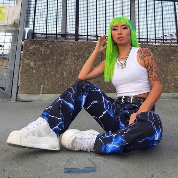 women's pants & capris print casual women fashion streetwear harem high waist joggers wide leg sweatpant lady long trousers2021, Black;white
women's pants & capris print casual women fashion streetwear harem high waist joggers wide leg sweatpant lady long trousers2021, Black;white