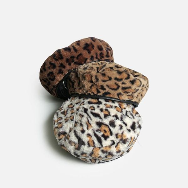 Vintage Fashion Leopard Berets Hat for Women New Winter Autumn Wool Warm Girls Beret Female Lady Hat Cap, Blue;gray
Vintage Fashion Leopard Berets Hat for Women New Winter Autumn Wool Warm Girls Beret Female Lady Hat Cap, Blue;gray