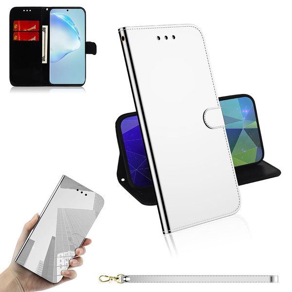 for galaxy s20 ultra mirror-like magnetic attraction horizontal flip leather case with lanyard support holder card slot wallet
for galaxy s20 ultra mirror-like magnetic attraction horizontal flip leather case with lanyard support holder card slot wallet