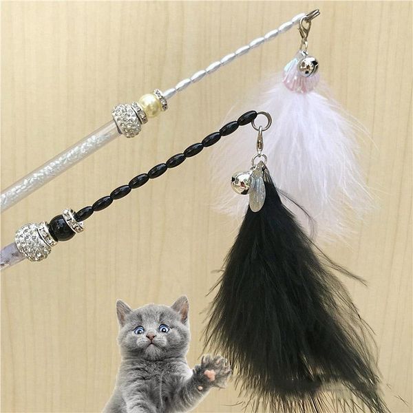 cat toys cats funny teaser wand colorful feather for interactive stick kitten pet 1pc
cat toys cats funny teaser wand colorful feather for interactive stick kitten pet 1pc
