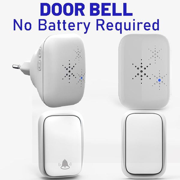 wireless doorbell no battery required waterproof self-powered smart door bell home cordless ring dong chime timbre calling
wireless doorbell no battery required waterproof self-powered smart door bell home cordless ring dong chime timbre calling