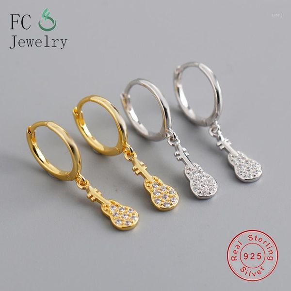 100% 925 sterling silver guitar hoop earrings with clear cz for women earring female 925 silver lovely diy jewelry1, Golden;silver
100% 925 sterling silver guitar hoop earrings with clear cz for women earring female 925 silver lovely diy jewelry1, Golden;silver