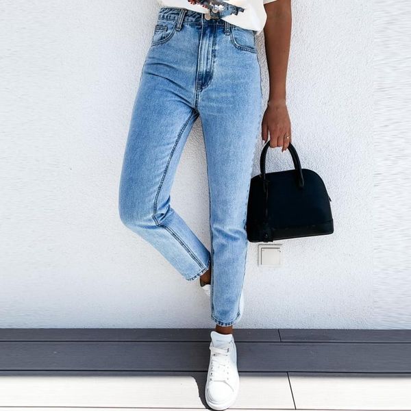 fashion women slim skinny stretch plus size high waist gradient colors jeans long denim pencil pants trousers vaqueros mujer#35, Blue
fashion women slim skinny stretch plus size high waist gradient colors jeans long denim pencil pants trousers vaqueros mujer#35, Blue