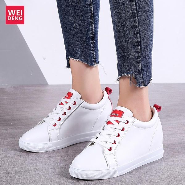 boots weideng increase 5.5cm genuine leather casual women leisure female shoes ankle lace up non slip flats sewing comfortable, Black
boots weideng increase 5.5cm genuine leather casual women leisure female shoes ankle lace up non slip flats sewing comfortable, Black