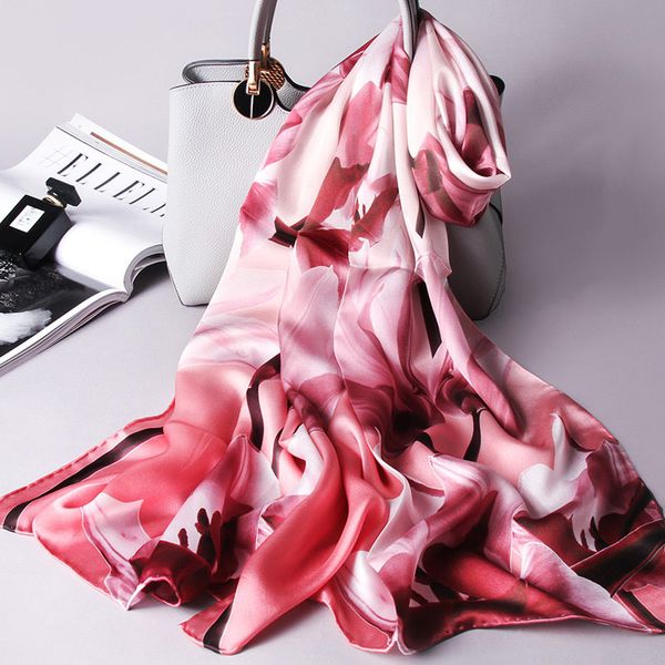 100% scarves of women 2020 hangzhou royal silk involve gifts for the mother printed long natural scarf foulard femme xales g174, Blue;gray
100% scarves of women 2020 hangzhou royal silk involve gifts for the mother printed long natural scarf foulard femme xales g174, Blue;gray