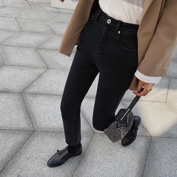 women's jeans 2021 spring straight women black high waist slim stretch streetwear boyfriend casual mom elegant denim trousers, Blue
women's jeans 2021 spring straight women black high waist slim stretch streetwear boyfriend casual mom elegant denim trousers, Blue