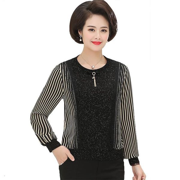 o-neck lace for women stripe long sleeve tee shirts femme pullover 2020 spring autumn new plus size mother pullover clothes, White
o-neck lace for women stripe long sleeve tee shirts femme pullover 2020 spring autumn new plus size mother pullover clothes, White