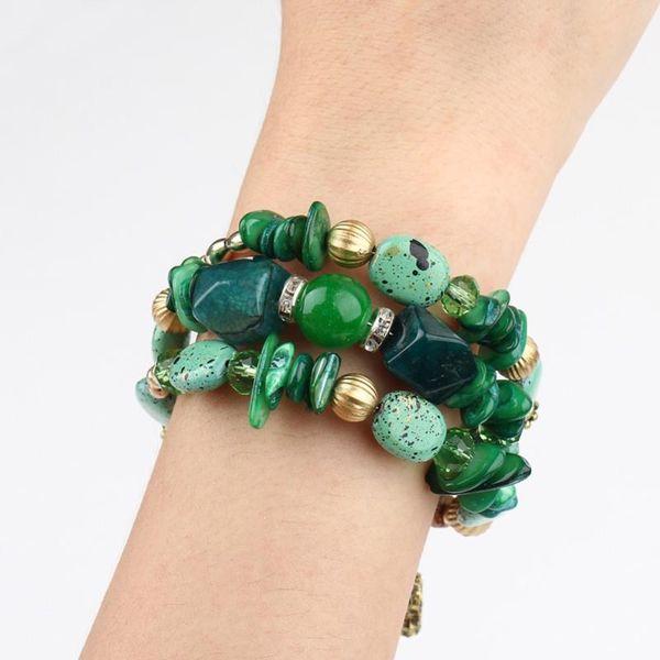 charm bracelets femme boho multilayer beads for women vintage resin stone & bangles ethnic jewelry gift #279980, Golden;silver
charm bracelets femme boho multilayer beads for women vintage resin stone & bangles ethnic jewelry gift #279980, Golden;silver