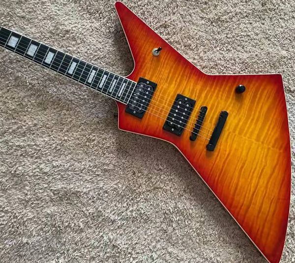 explore electric guitar flame maple,support custom 
explore electric guitar flame maple,support custom