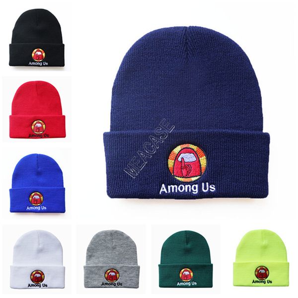 game among us beanie hat women men embroidery knitted hat anime cartoon winter hats warm crochet skull cap cycling ski headwear d121005, Yellow 
game among us beanie hat women men embroidery knitted hat anime cartoon winter hats warm crochet skull cap cycling ski headwear d121005, Yellow