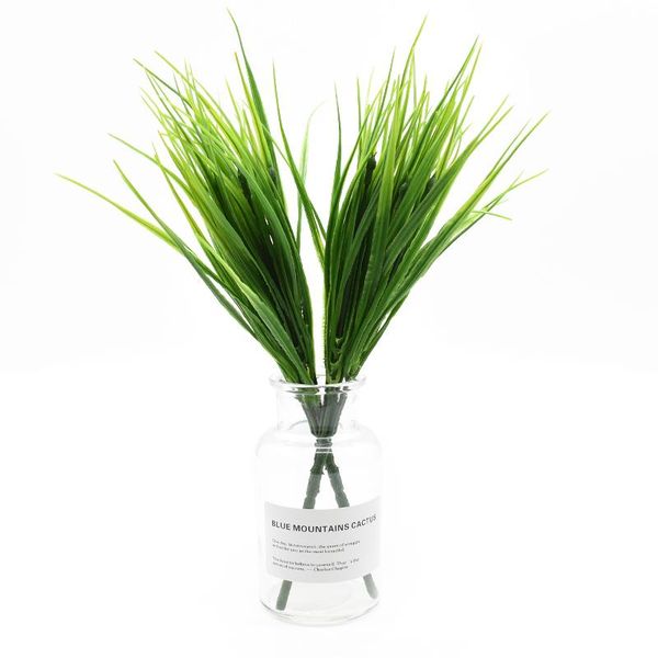 7 forks 1bundle artificial plants green grass plastic flowers wedding spring summer living room christmas home decorations f wmtcnt
7 forks 1bundle artificial plants green grass plastic flowers wedding spring summer living room christmas home decorations f wmtcnt