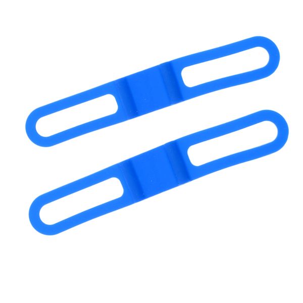 2x bike silicone bands bicycle flashlight straps tie holder blue high elastic
2x bike silicone bands bicycle flashlight straps tie holder blue high elastic