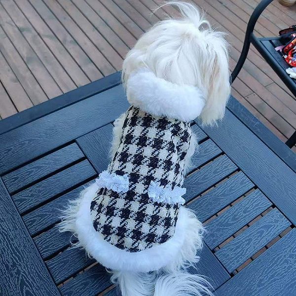 handmade dog apparel clothes winter coat classic woolen swallow gird fur collar soft warm pet cat outer poodle maltese
handmade dog apparel clothes winter coat classic woolen swallow gird fur collar soft warm pet cat outer poodle maltese