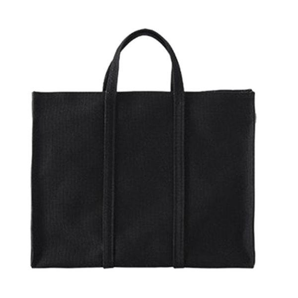 shopping bags fashion casual clutch bag ladies handbag simple canvas reusable tote (black)
shopping bags fashion casual clutch bag ladies handbag simple canvas reusable tote (black)