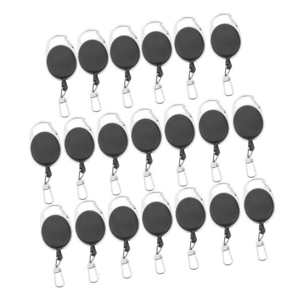 extendable wire ring retractable keyring key 20pcs finder id card holderh85l, Silver
extendable wire ring retractable keyring key 20pcs finder id card holderh85l, Silver