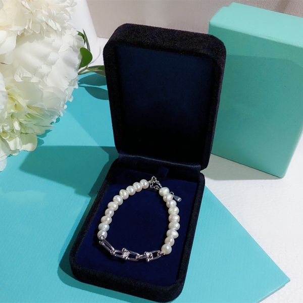 2020 new natural pearl joints accessories bracelet exquisite sterling silver texture platinum chain length 17+5cm adjustable delive, Black
2020 new natural pearl joints accessories bracelet exquisite sterling silver texture platinum chain length 17+5cm adjustable delive, Black