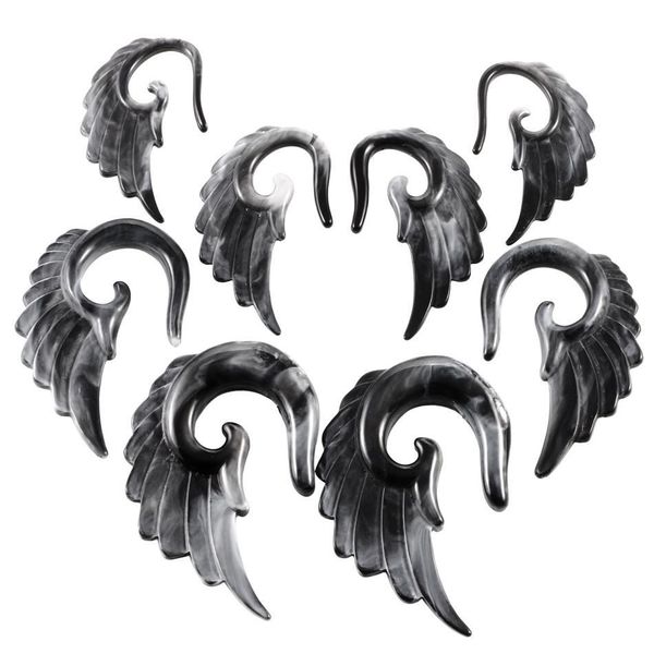 2pcs/lot acrylic spiral ear gauges ear tapers stretching plugs and tunnels expanders body piercing jewelry fake ear expander q sqcech, Silver
2pcs/lot acrylic spiral ear gauges ear tapers stretching plugs and tunnels expanders body piercing jewelry fake ear expander q sqcech, Silver