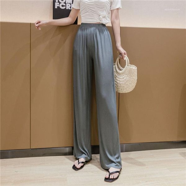 women's sleepwear casual trousers women 2021 spring and summer thin korean lazy simple high waist wide leg pants loose sleep pijamas1, Black;red
women's sleepwear casual trousers women 2021 spring and summer thin korean lazy simple high waist wide leg pants loose sleep pijamas1, Black;red