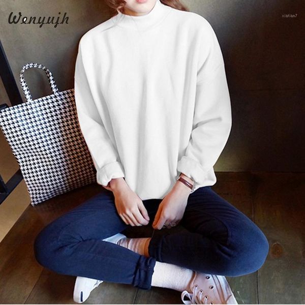 sweatshirt womens fleece thicken long sleeve pullover sweatshirts 2019 autumn new solid o-neck loose casual sport streetwears1, Black
sweatshirt womens fleece thicken long sleeve pullover sweatshirts 2019 autumn new solid o-neck loose casual sport streetwears1, Black