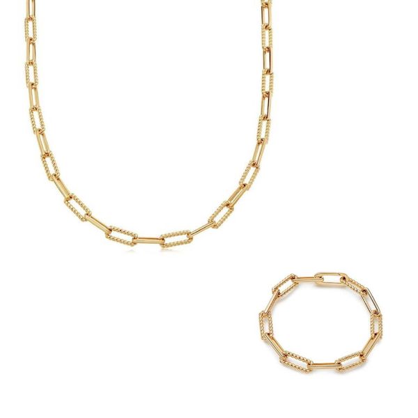 new pure twisted chain combination women's necklace copper plated 18k gold snake necklace, Silver
new pure twisted chain combination women's necklace copper plated 18k gold snake necklace, Silver