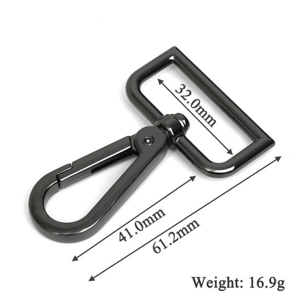 solid brass trigger swivel eye bolt snap hook for webbing leather craft bag strap belt hook clasp pet dog leash clip, Black
solid brass trigger swivel eye bolt snap hook for webbing leather craft bag strap belt hook clasp pet dog leash clip, Black