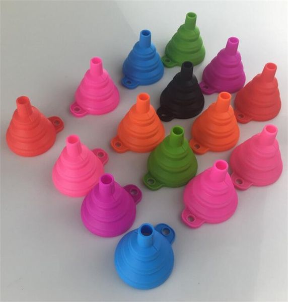silicone folding funnel 10 colors telescopic liquid dispensing funnel mini portable oil pot funnel household kitchen tools
silicone folding funnel 10 colors telescopic liquid dispensing funnel mini portable oil pot funnel household kitchen tools