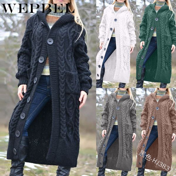 autumn winter women hooded long knitted cardigan sweater coat lady solid color coat fashion jacket plus size overcoat q1210, White;black
autumn winter women hooded long knitted cardigan sweater coat lady solid color coat fashion jacket plus size overcoat q1210, White;black