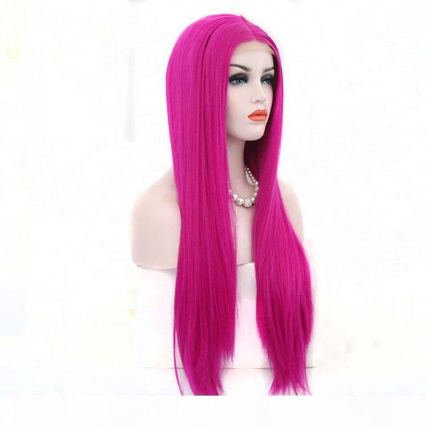 purple synthetic lace wig heat resistant fiber glueless purple red straight hand tied synthetic lace front wig with baby hair, Black
purple synthetic lace wig heat resistant fiber glueless purple red straight hand tied synthetic lace front wig with baby hair, Black