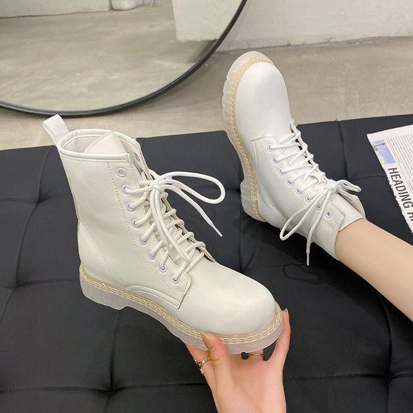 2021 autumn/winter white ankle boots women round toe transparent chunky heel platform boots women ins motorcycle mujer, Black
2021 autumn/winter white ankle boots women round toe transparent chunky heel platform boots women ins motorcycle mujer, Black