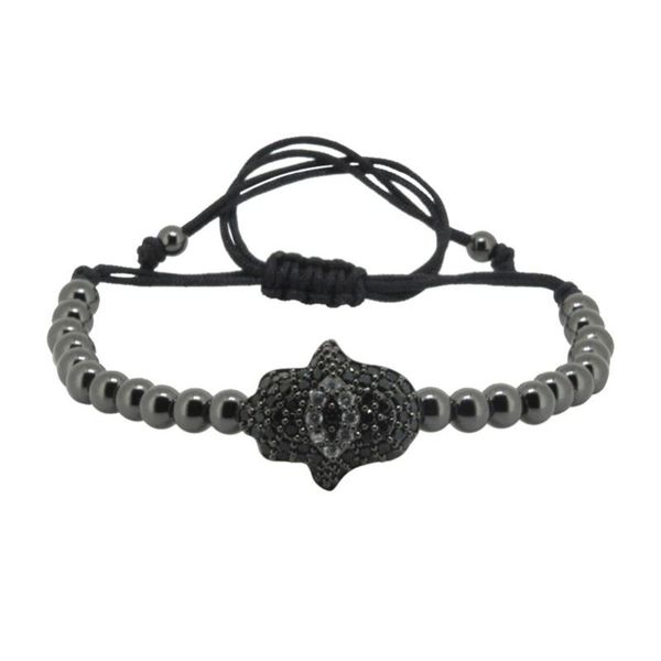 charm bracelets fashion anil arjandas braiding 5mm brass bead pave cz men's hamsa macrame ru-102, Golden;silver
charm bracelets fashion anil arjandas braiding 5mm brass bead pave cz men's hamsa macrame ru-102, Golden;silver