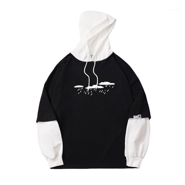 fake two pieces splicing man hoodies autumn spring harajuku funny cloud printed sweatshirt men women loose clothing1, Black
fake two pieces splicing man hoodies autumn spring harajuku funny cloud printed sweatshirt men women loose clothing1, Black