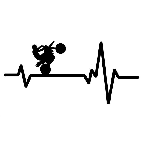 16.3cm*7.5cm dirt bike motorcycle tires wheelie heartbeat vinyl black/silver car sticker c22-1258
16.3cm*7.5cm dirt bike motorcycle tires wheelie heartbeat vinyl black/silver car sticker c22-1258