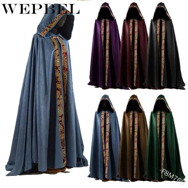 medieval cloak hooded coat women vintage gothic cape coat long trench halloween ghost cosplay costume wizard death cloak q1210, Black
medieval cloak hooded coat women vintage gothic cape coat long trench halloween ghost cosplay costume wizard death cloak q1210, Black