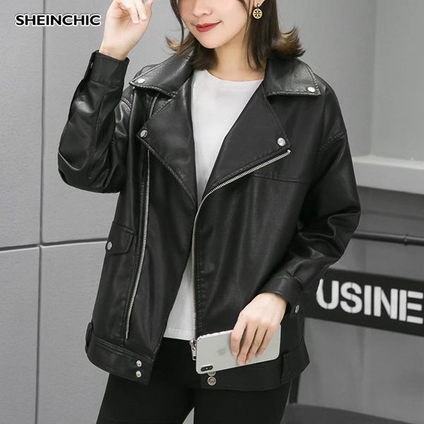 women's leather & faux european 2021 autumn winter women jacket pu motorcycle outerwear coat casual black biker female
women's leather & faux european 2021 autumn winter women jacket pu motorcycle outerwear coat casual black biker female