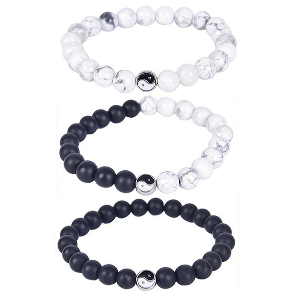 beaded, strands adjustable yin yang beaded bracelet men women natural stone beads bracelets friendship jewelry gift, Black
beaded, strands adjustable yin yang beaded bracelet men women natural stone beads bracelets friendship jewelry gift, Black