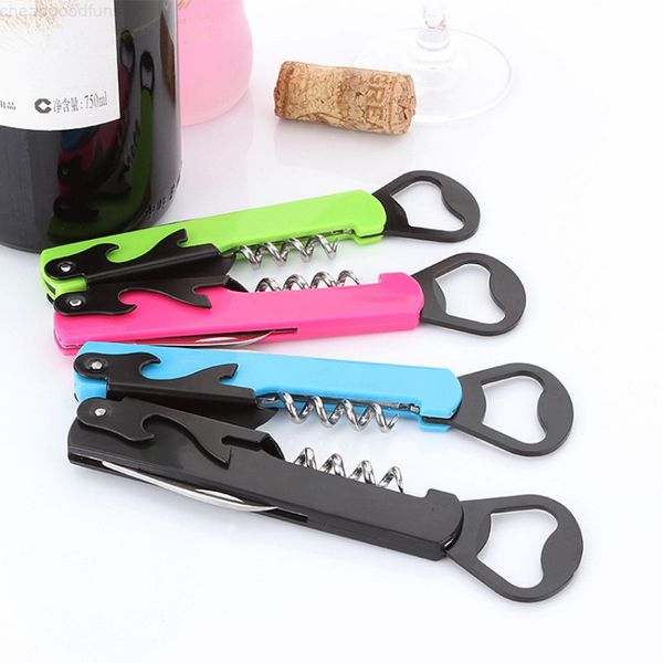 stainless multifunction sea wine bottle horse beer opener foil knife and reinforced steel screw
stainless multifunction sea wine bottle horse beer opener foil knife and reinforced steel screw