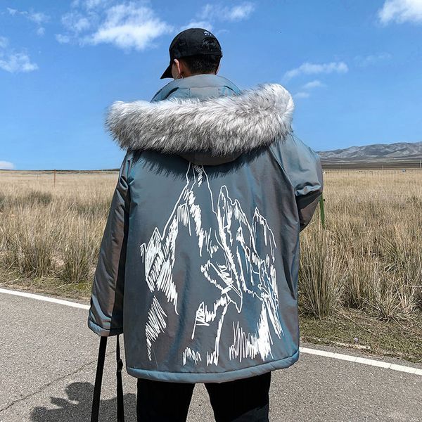 privathinker men's casual thickened hooded parkas woman graphic printed coat korean streetwear man warm oversize parka c1115, Black;brown
privathinker men's casual thickened hooded parkas woman graphic printed coat korean streetwear man warm oversize parka c1115, Black;brown