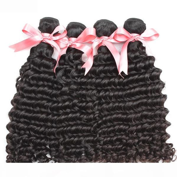 greatremy unprocessed brazilian hair bundles dyeable deep wave weft 4pcs lot natural color hair extension 8~30 double weft virgin hair, Black
greatremy unprocessed brazilian hair bundles dyeable deep wave weft 4pcs lot natural color hair extension 8~30 double weft virgin hair, Black