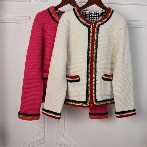 1210 2021 spring sweater long sleeve v neck cardigan sweater prom fashion luxury womens clothes qian, White;black
1210 2021 spring sweater long sleeve v neck cardigan sweater prom fashion luxury womens clothes qian, White;black