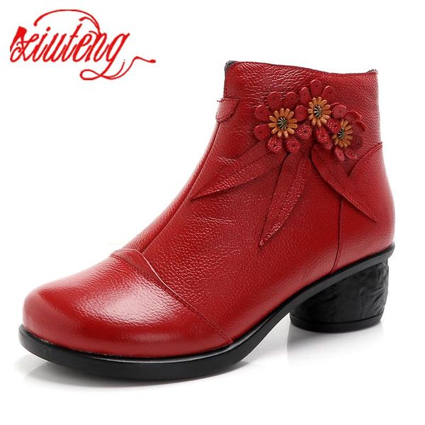 boots xiuteng handmade booties woman flower ankle for women shoes winter short plush fashion zip female boot puls size 41, Black
boots xiuteng handmade booties woman flower ankle for women shoes winter short plush fashion zip female boot puls size 41, Black