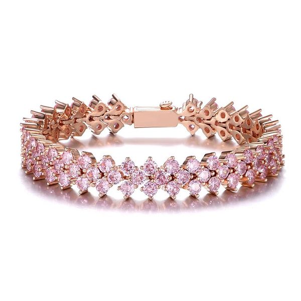 link, chain us7 10mm bling iced out plum blossom tennis rose gold copper setting cz stones bracelet for men women hip hop jewelry, Black
link, chain us7 10mm bling iced out plum blossom tennis rose gold copper setting cz stones bracelet for men women hip hop jewelry, Black