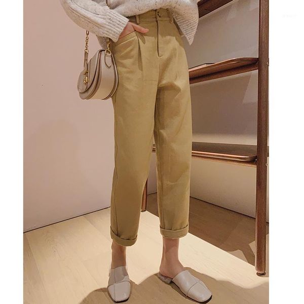 mishow autumn new women pant female casual trousers yellow harem pants winter ankle-length pants mx19d21261, Black;white
mishow autumn new women pant female casual trousers yellow harem pants winter ankle-length pants mx19d21261, Black;white
