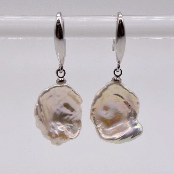 irregular pearl earrings, white natural baroque pearls, 925 sterling silver, ladies earrings, ing
irregular pearl earrings, white natural baroque pearls, 925 sterling silver, ladies earrings, ing