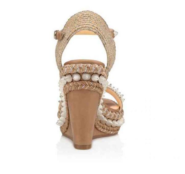 summer sandals ladies red bottom wedges & luxurious brands lata women's high heels ankle strap gladiator wedding dress w, Black
summer sandals ladies red bottom wedges & luxurious brands lata women's high heels ankle strap gladiator wedding dress w, Black